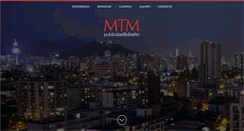 Desktop Screenshot of mtm.cl